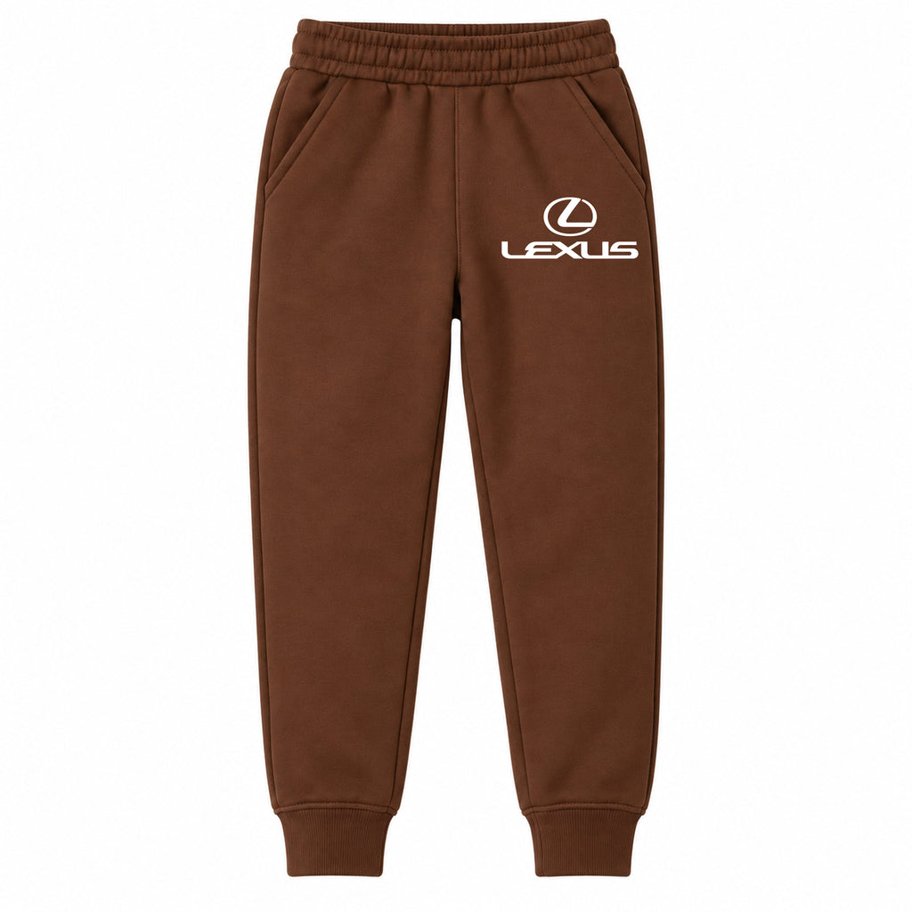 Lexus youth jogger sweatpants in Brown, Youth Large ages 10–12