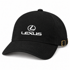 Lexus Car Dad Baseball Cap Hat | Color: Black | Image 1