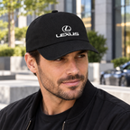 Lexus Car Dad Baseball Cap Hat | Color: Black | Image 3