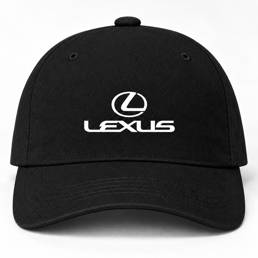 Lexus Car Dad Baseball Cap Hat | Color: Black | Image 5