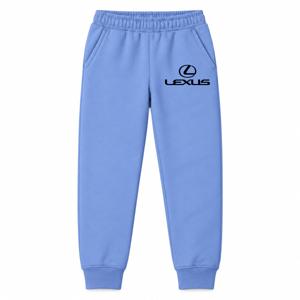 Lexus youth jogger sweatpants in Carolina Blue, Youth Large ages 10–12