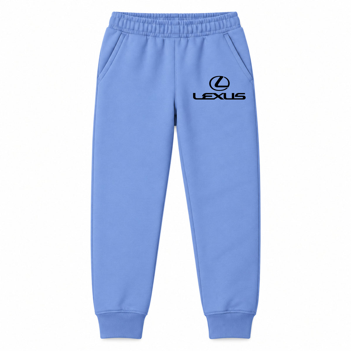 Lexus youth jogger sweatpants in Carolina Blue, Youth Large ages 10–12