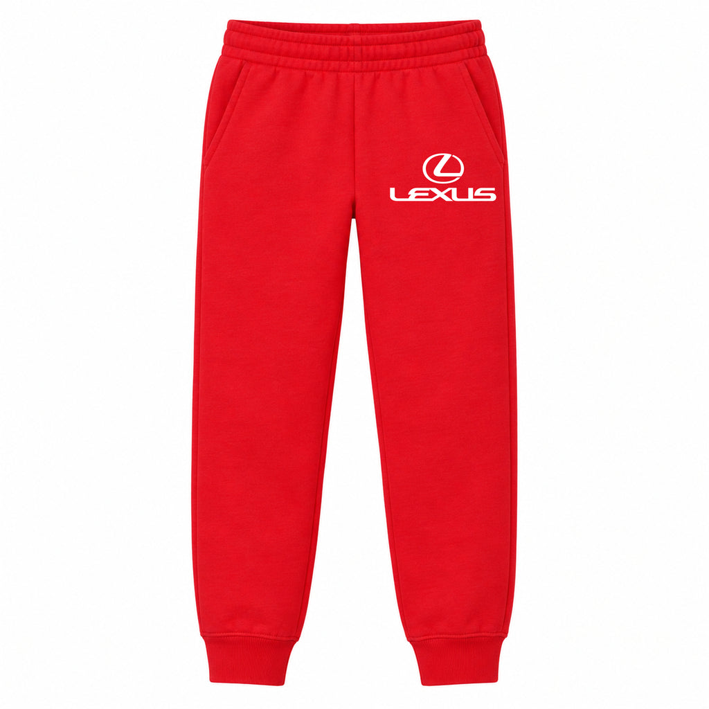 Lexus youth jogger sweatpants in Red, Youth Large ages 10–12