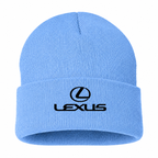 Men's Lexus Beanie Hat — Sky Blue — clean front main