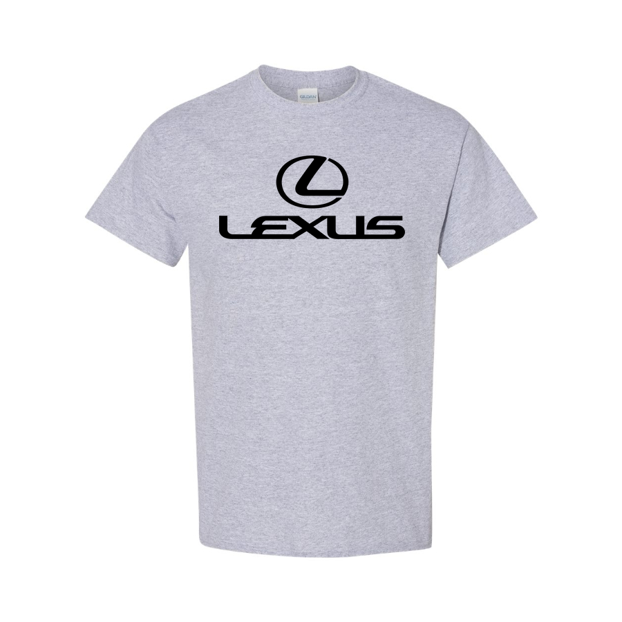 Youth Kids Lexus Car Cotton T-Shirt | Color: Gray | Main