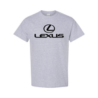 Youth Kids Lexus Car Cotton T-Shirt | Color: Gray | Main