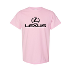 Youth Kids Lexus Car Cotton T-Shirt | Color: Pink | Main