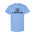 Youth Kids Lexus Car Cotton T-Shirt | Color: Sky Blue | Main