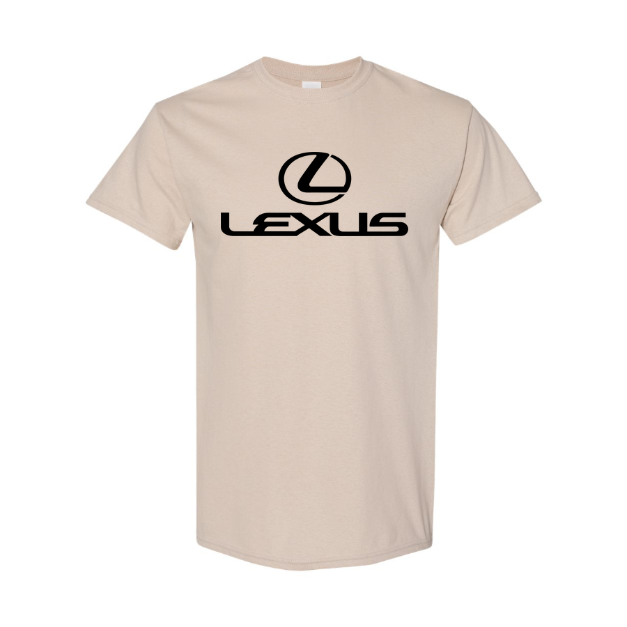 Youth Kids Lexus Car Cotton T-Shirt | Color: Tan | Main