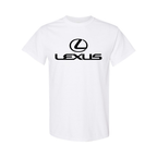 Youth Kids Lexus Car Cotton T-Shirt | Color: White | Main