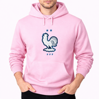 Men's France National Soccer Team Pullover Hoodie