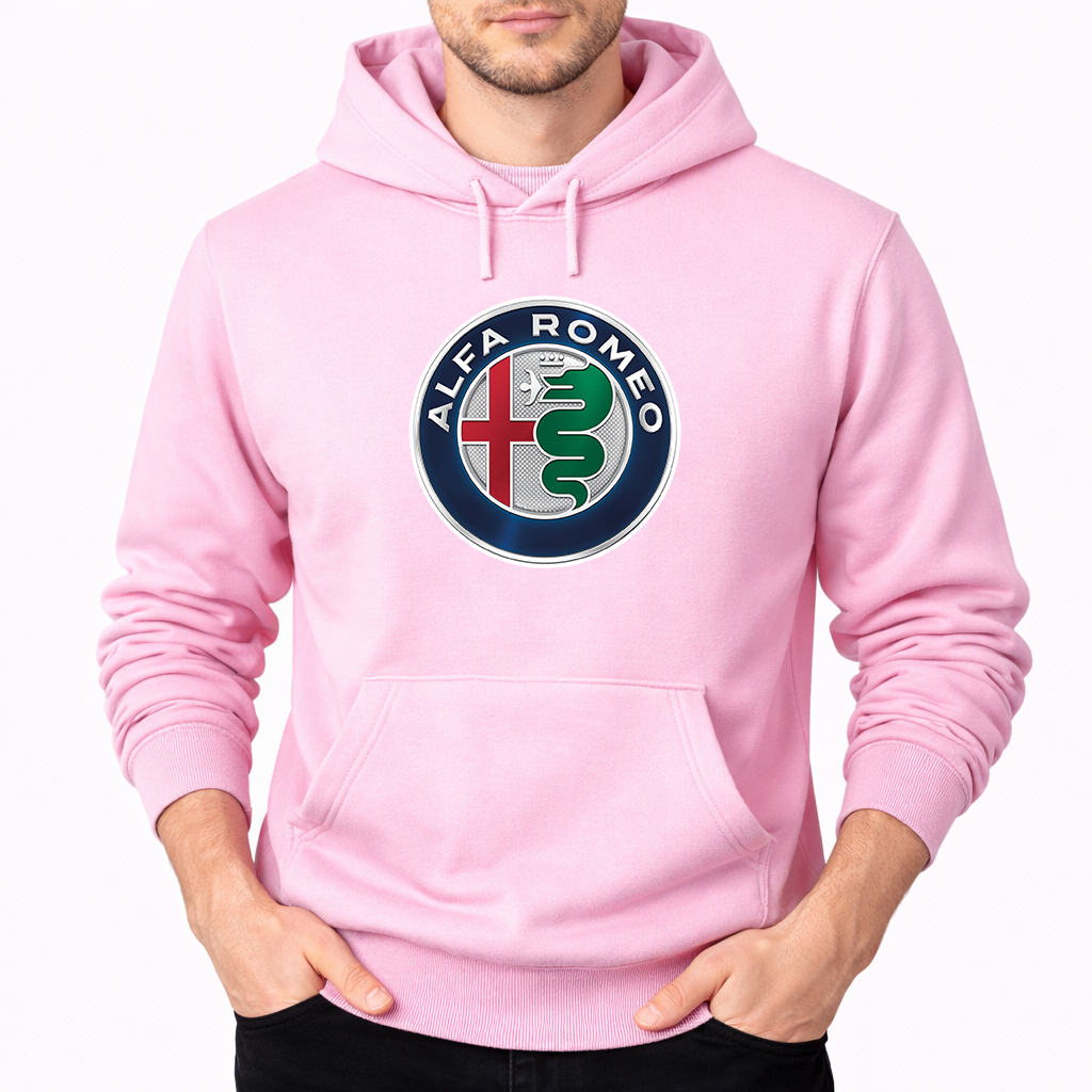 Men's Alfa Romeo Car Pullover Hoodie