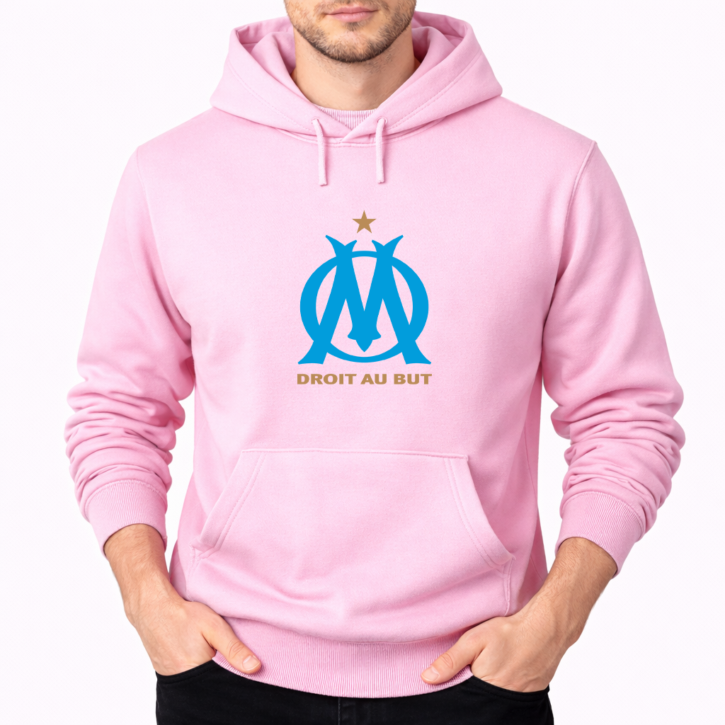 Men's Olympique de Marseille FC Pullover Hoodie