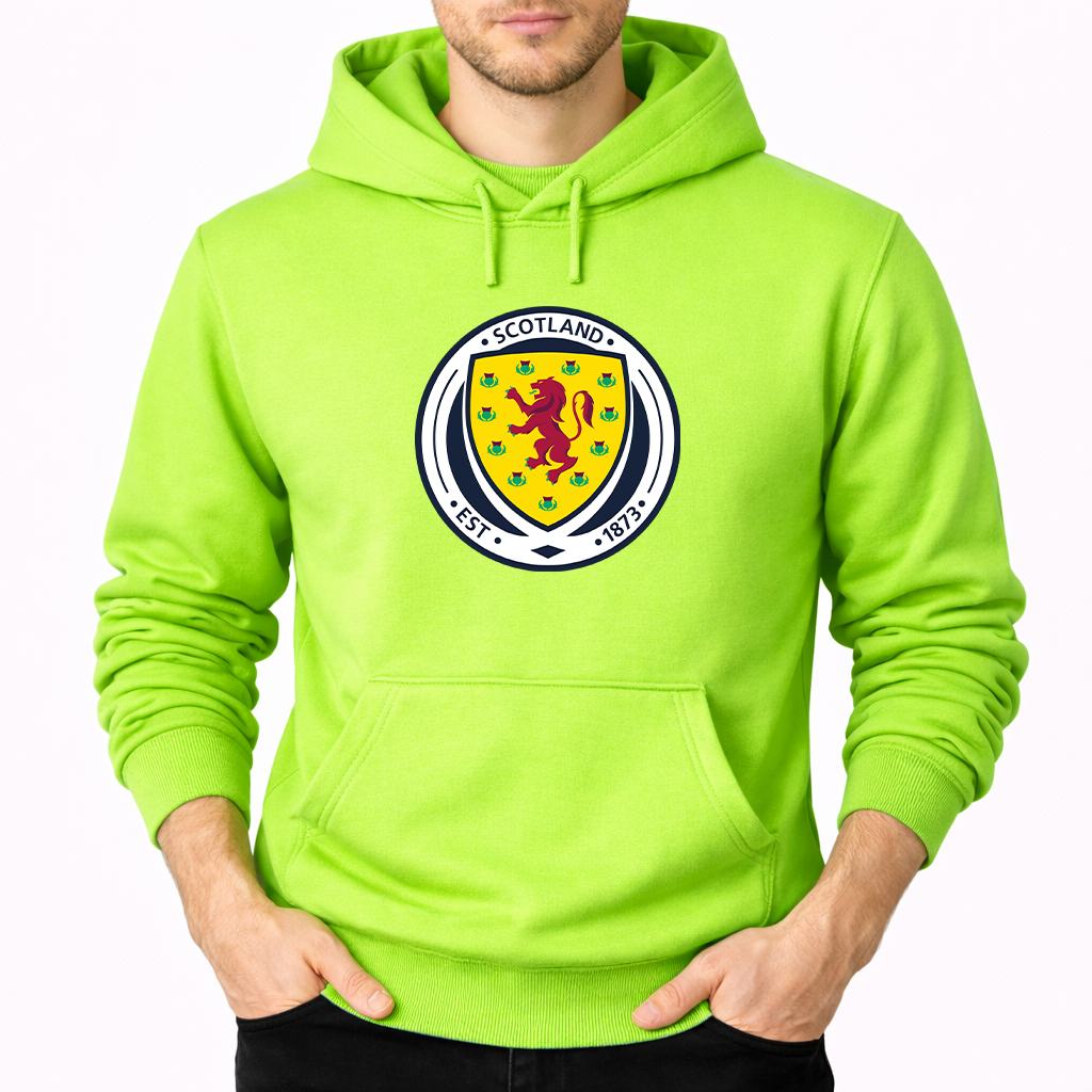 Men's Scotland National Soccer Team Pullover Hoodie