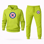 Men's Cruz Azul Football Club Hoodie Joggers Set