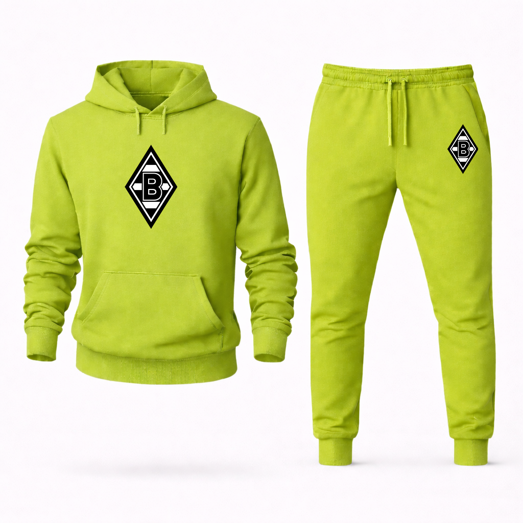 Men's Borussia Monchengladbach FC Hoodie Joggers Set