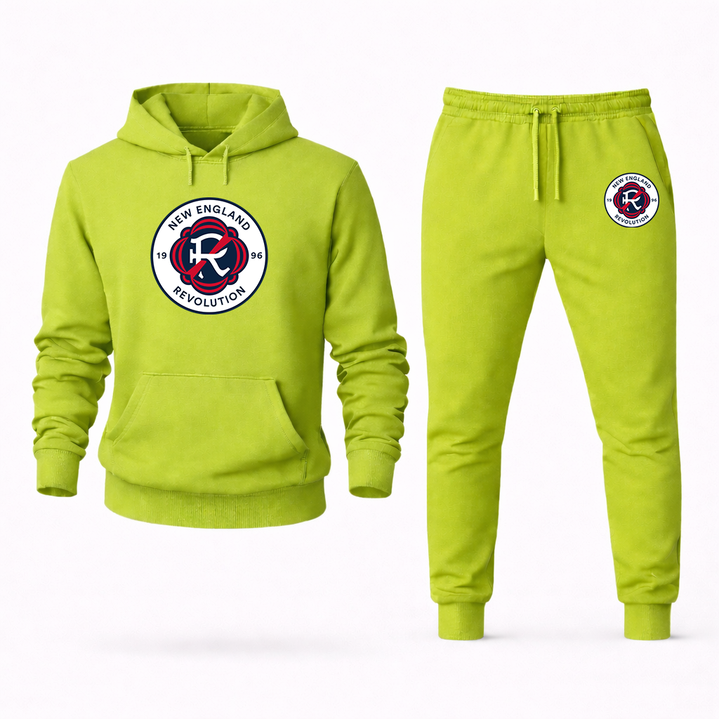 Men's New England Revolution FC Hoodie Joggers Set