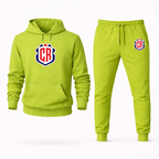 Men's Costa Rica National Soccer Team Hoodie Joggers Set