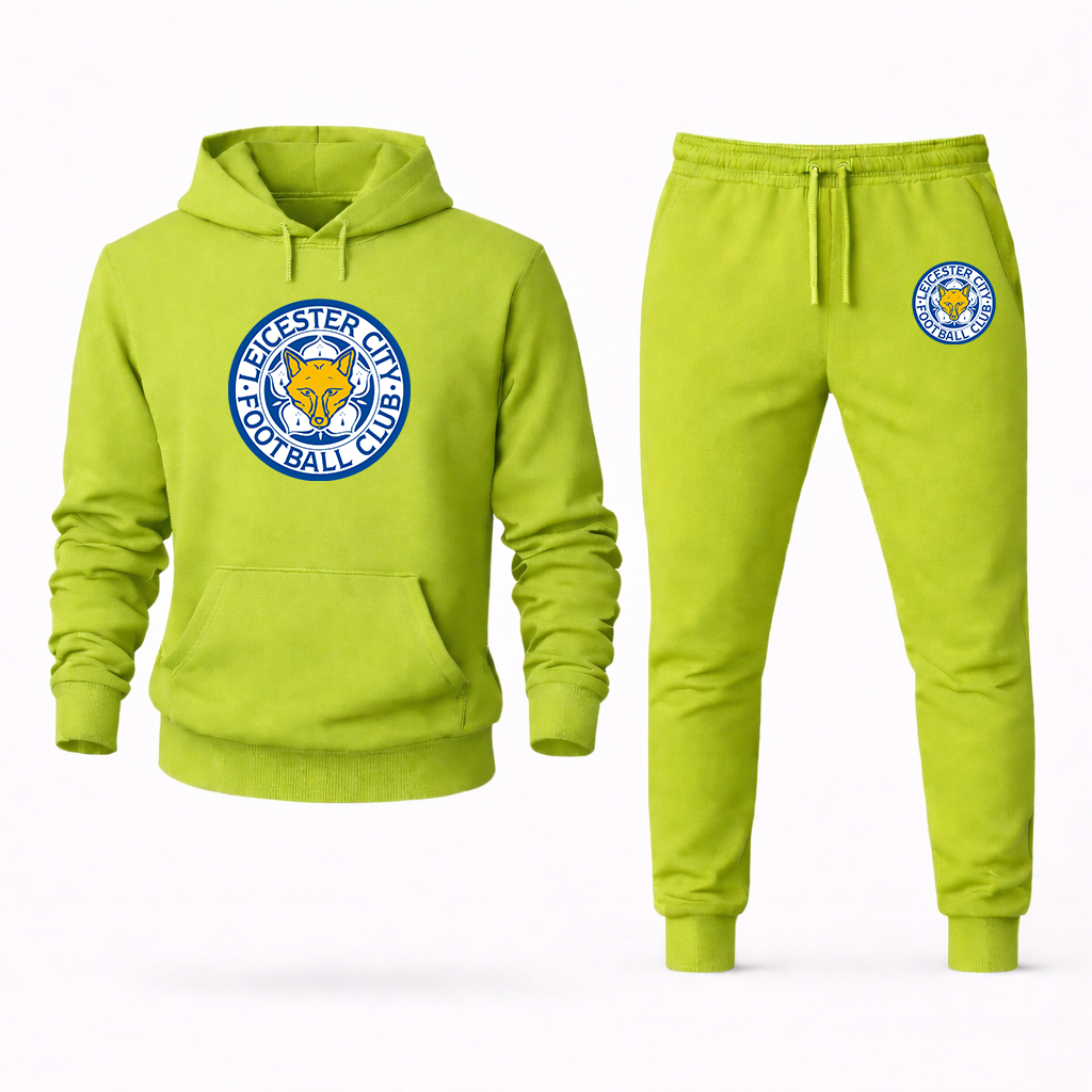 Men's Leicester City FC Hoodie Joggers Set