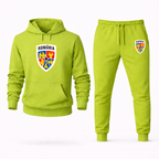 Men's Romania National Soccer Team Hoodie Joggers Set