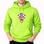 Men's Croatia National Soccer Team Pullover Hoodie