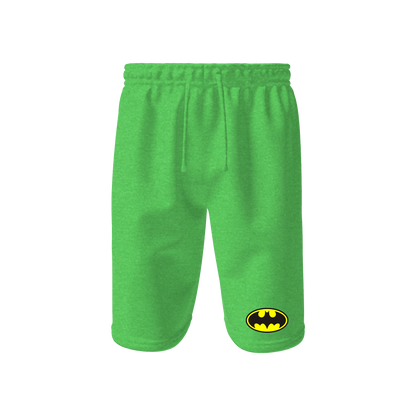 Men's DC Comics Batman Superhero Athletic Fleece Shorts