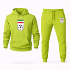 Men's Iran National Soccer Team Hoodie Joggers Set