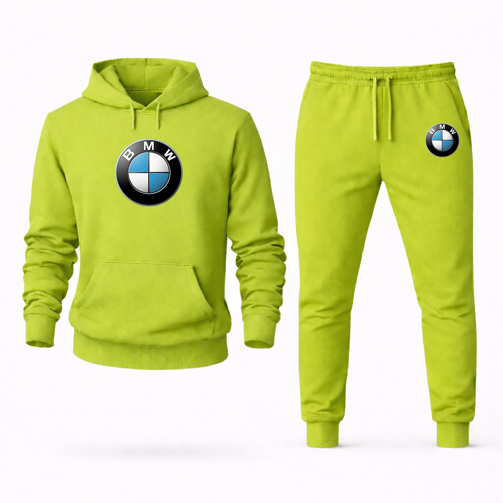 Men's BMW Motorsports Car Hoodie Joggers Set