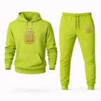 Men's Argentina Soccer Hoodie Joggers Set