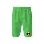 Men's The Incredibles Cartoon Athletic Fleece Shorts