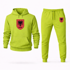 Men's Albania National Soccer Team Hoodie Joggers Set