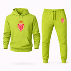 Men's AS Monaco FC Hoodie Joggers Set