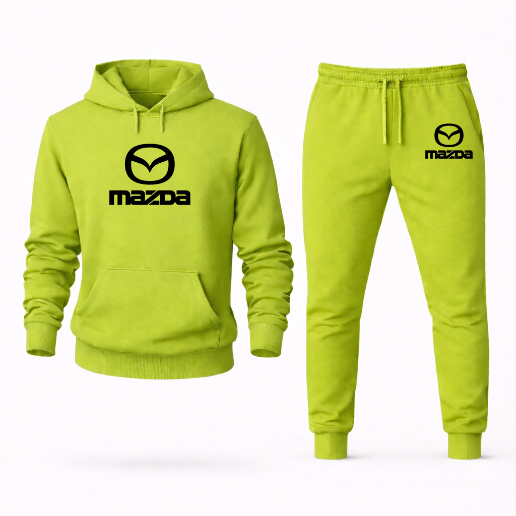Men’s Mazda Car Hoodie Joggers Set