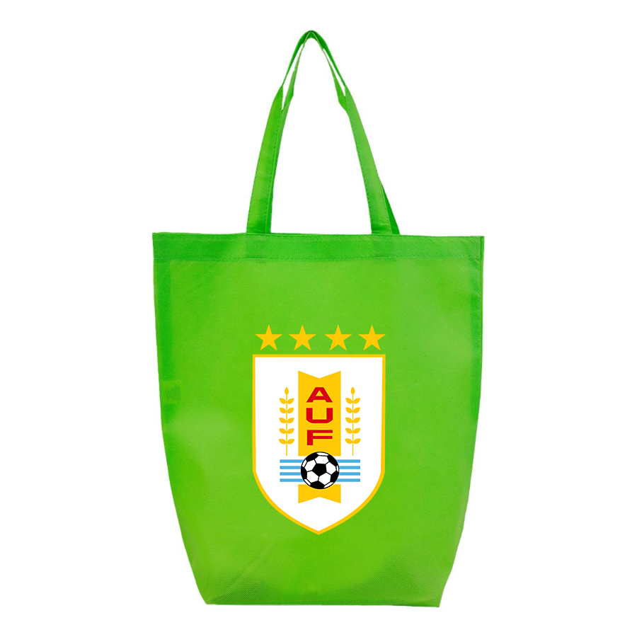 Uruguay National Soccer Team   Q-Tees - Non-Woven Gusset Bottom Tote - Q1251