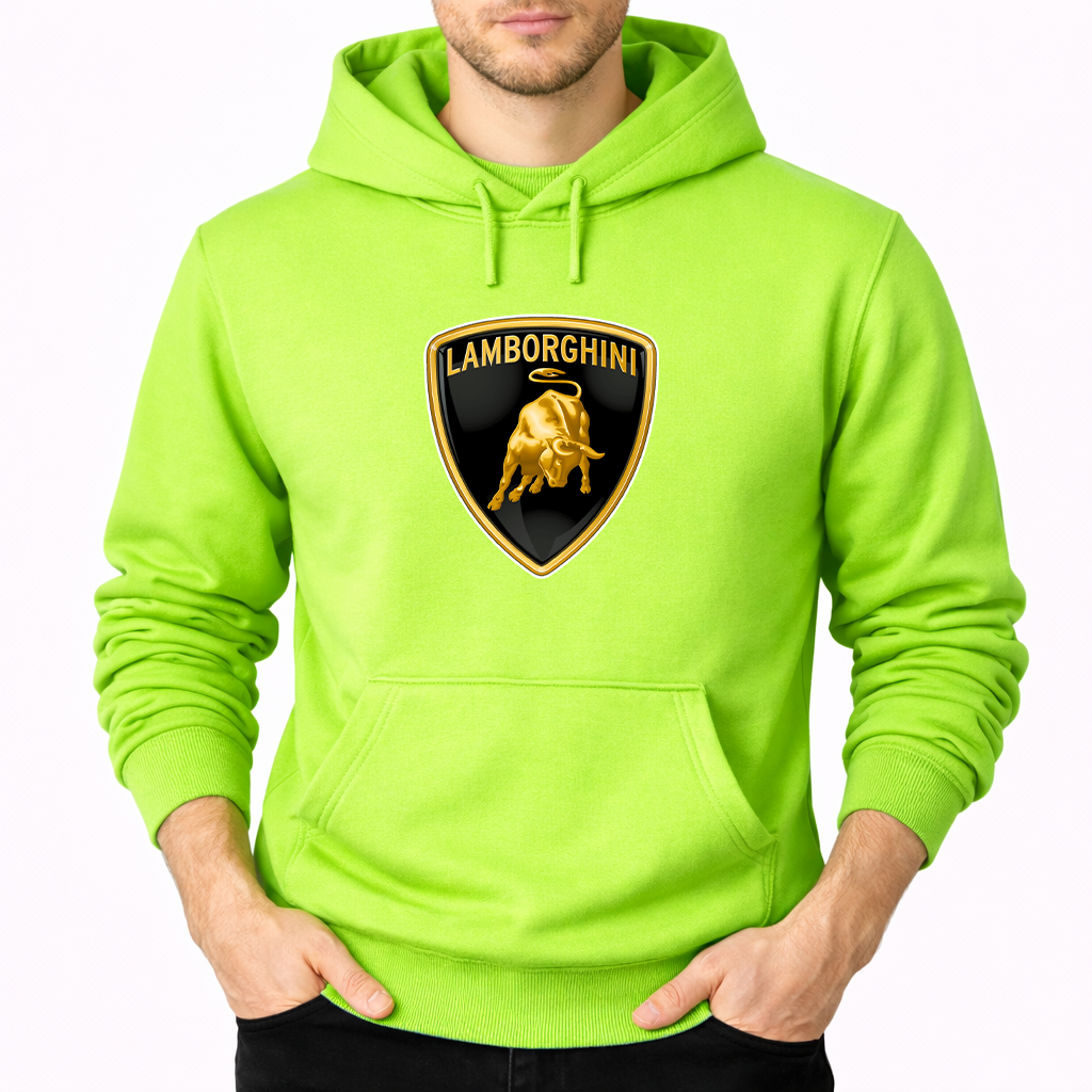 Men’s Lamborghini Car Pullover Hoodie