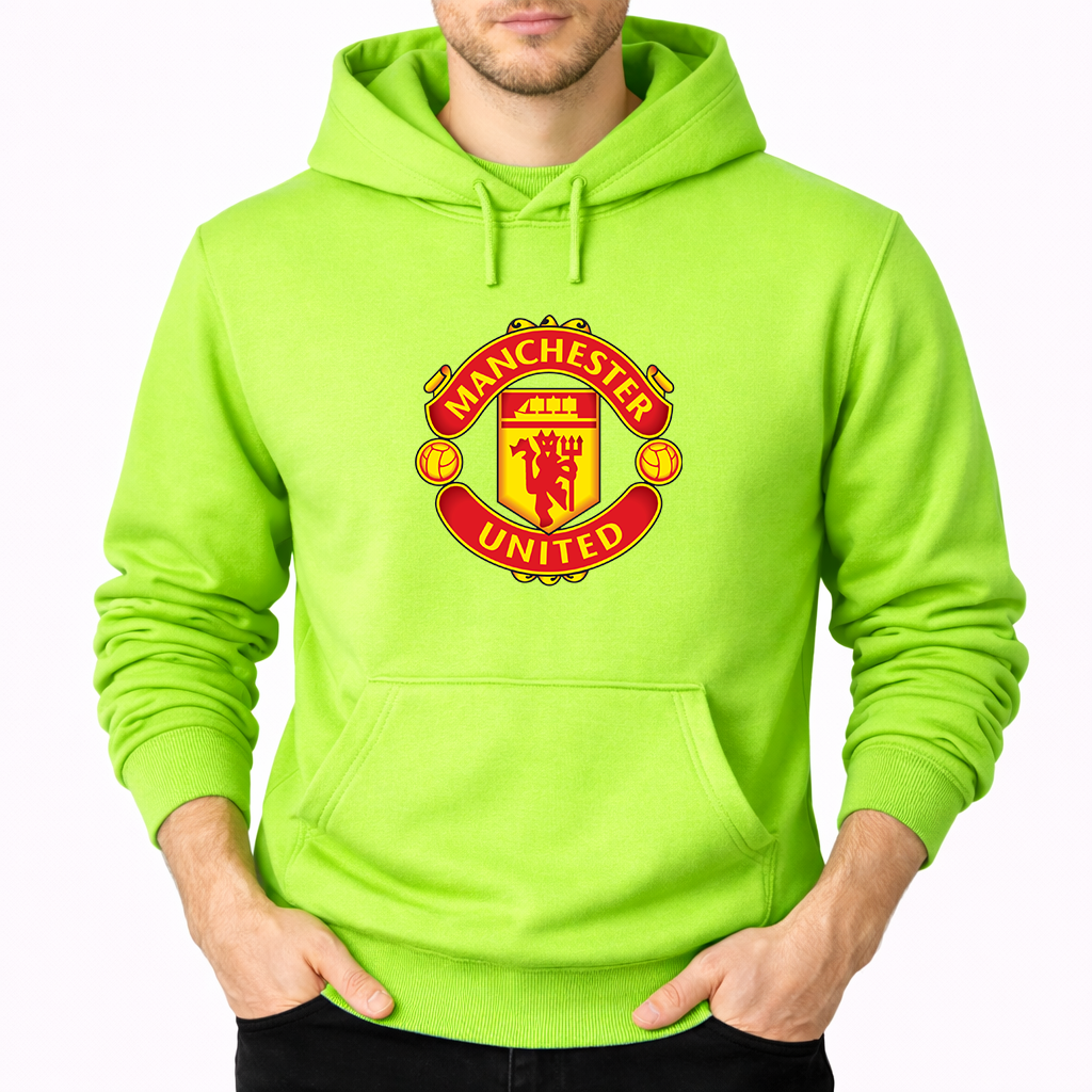 Men’s Manchester United Soccer Pullover Hoodie