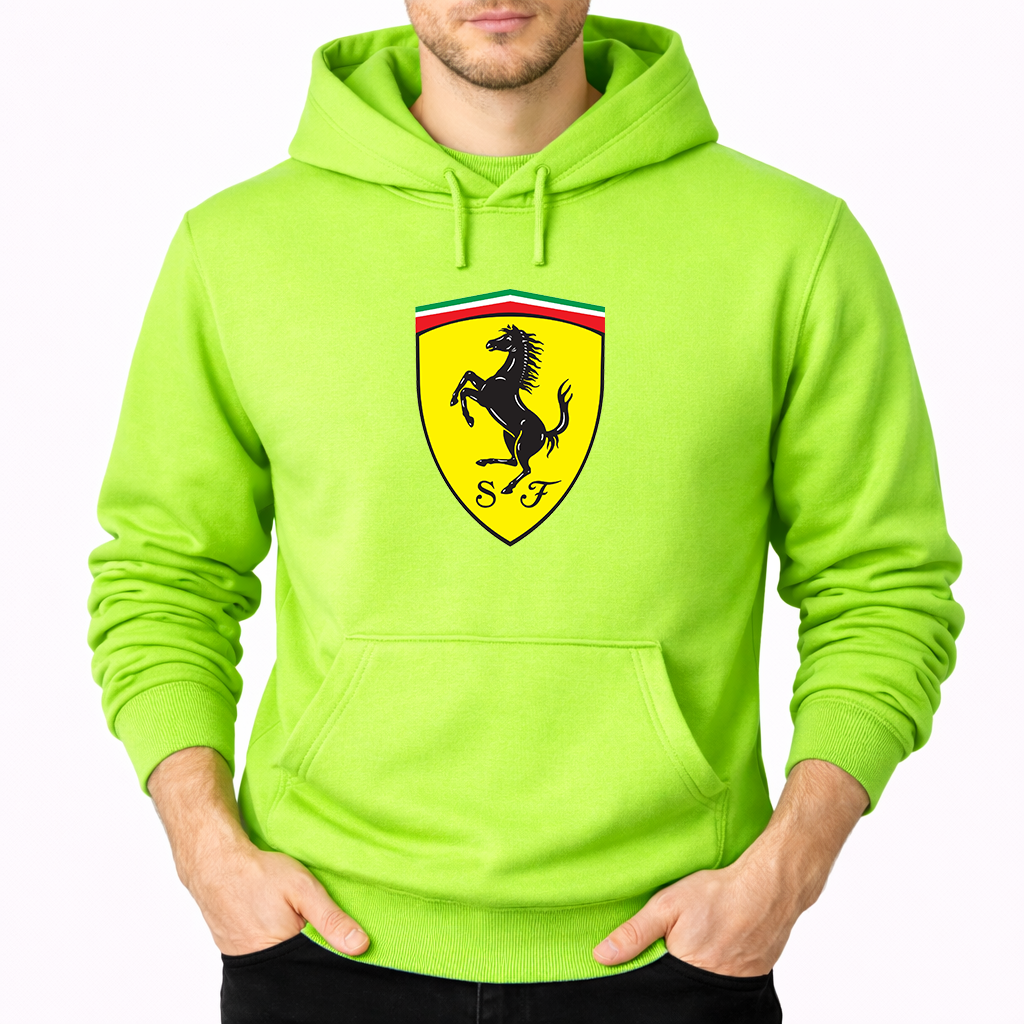 Men’s Ferrari Motorsport Car Pullover Hoodie