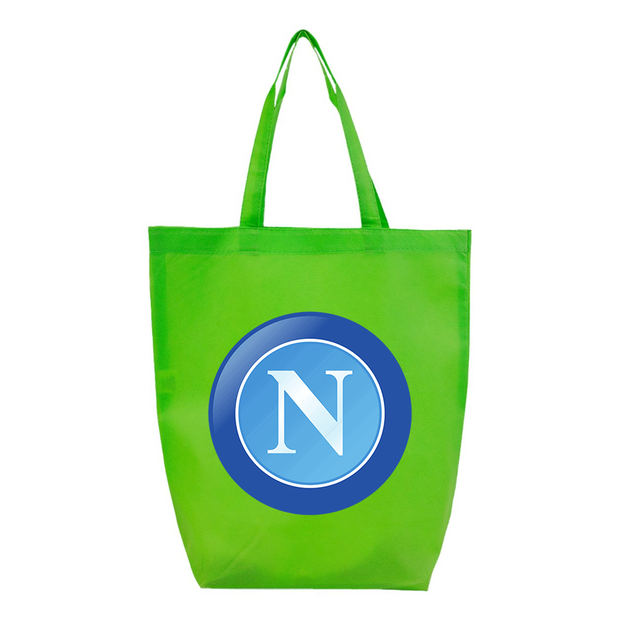 Napoli FC  - Q-Tees - Non-Woven Gusset Bottom Tote - Q1251