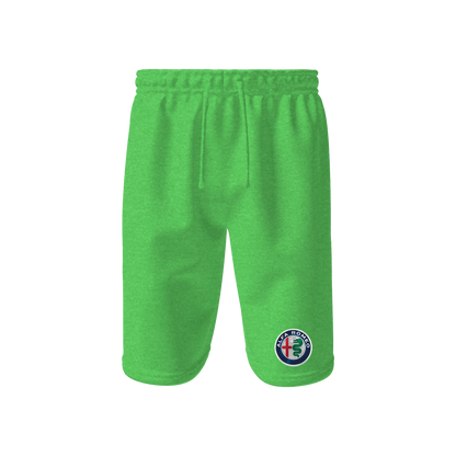 Men's Alfa Romeo Car Athletic Fleece Shorts