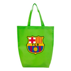 F.C. Barcelona Soccer - Q-Tees - Non-Woven Gusset Bottom Tote - Q1251