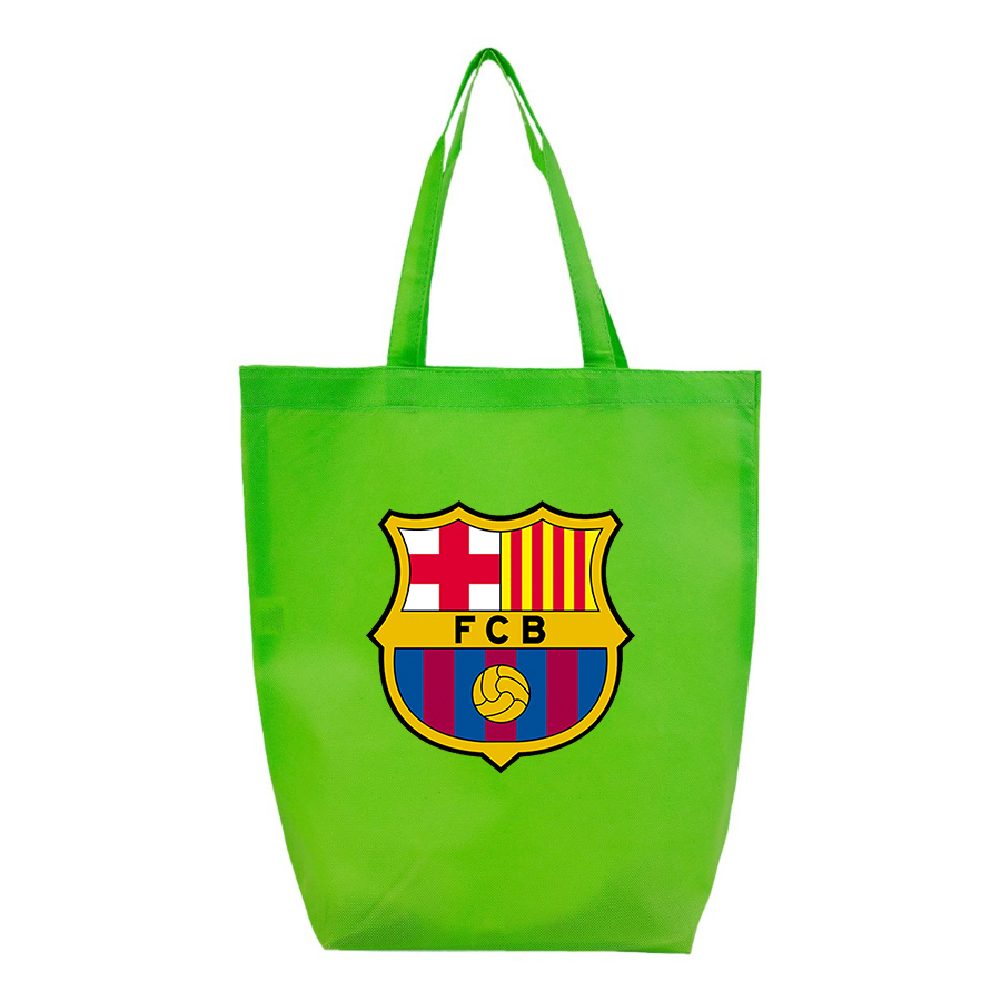 F.C. Barcelona Soccer - Q-Tees - Non-Woven Gusset Bottom Tote - Q1251