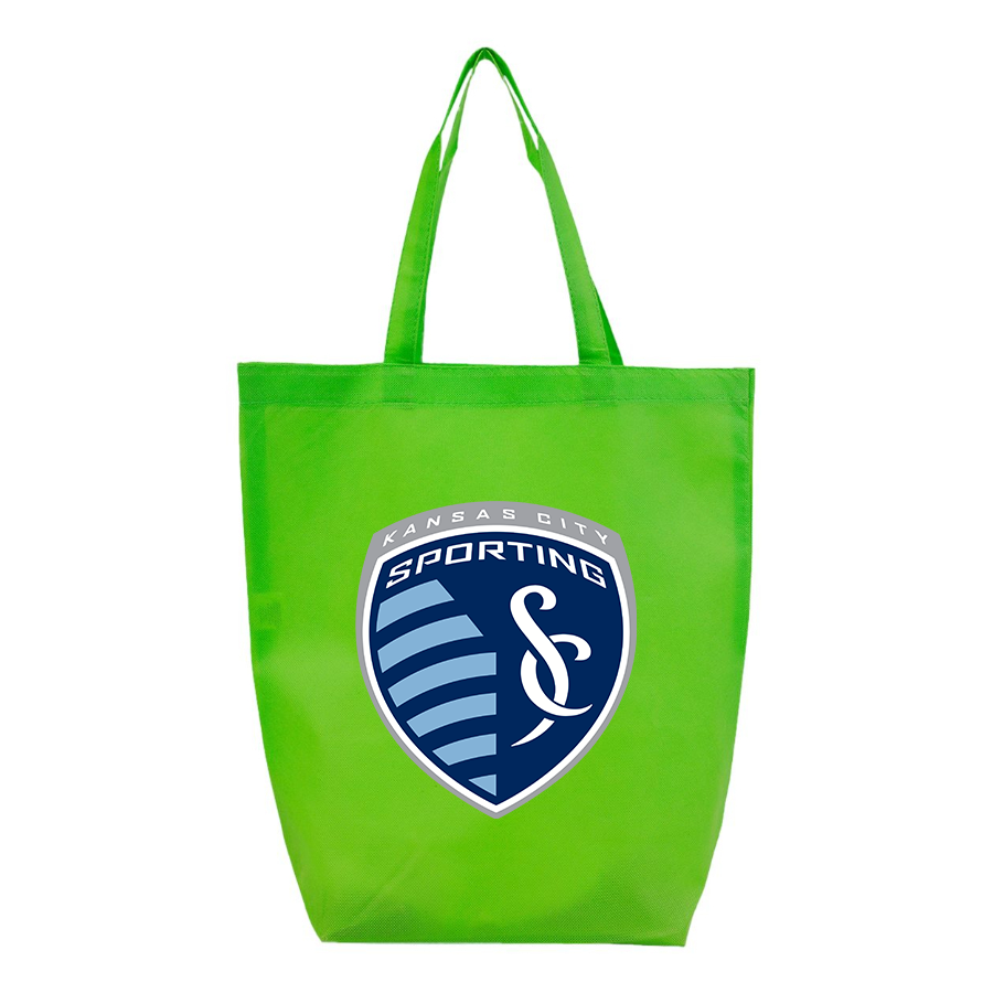 Sporting Kansas City FC  -  Q-Tees - Non-Woven Gusset Bottom Tote - Q1251
