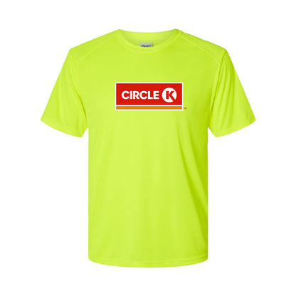 Men's Circle K Gas Station  Polyester T-Shirt