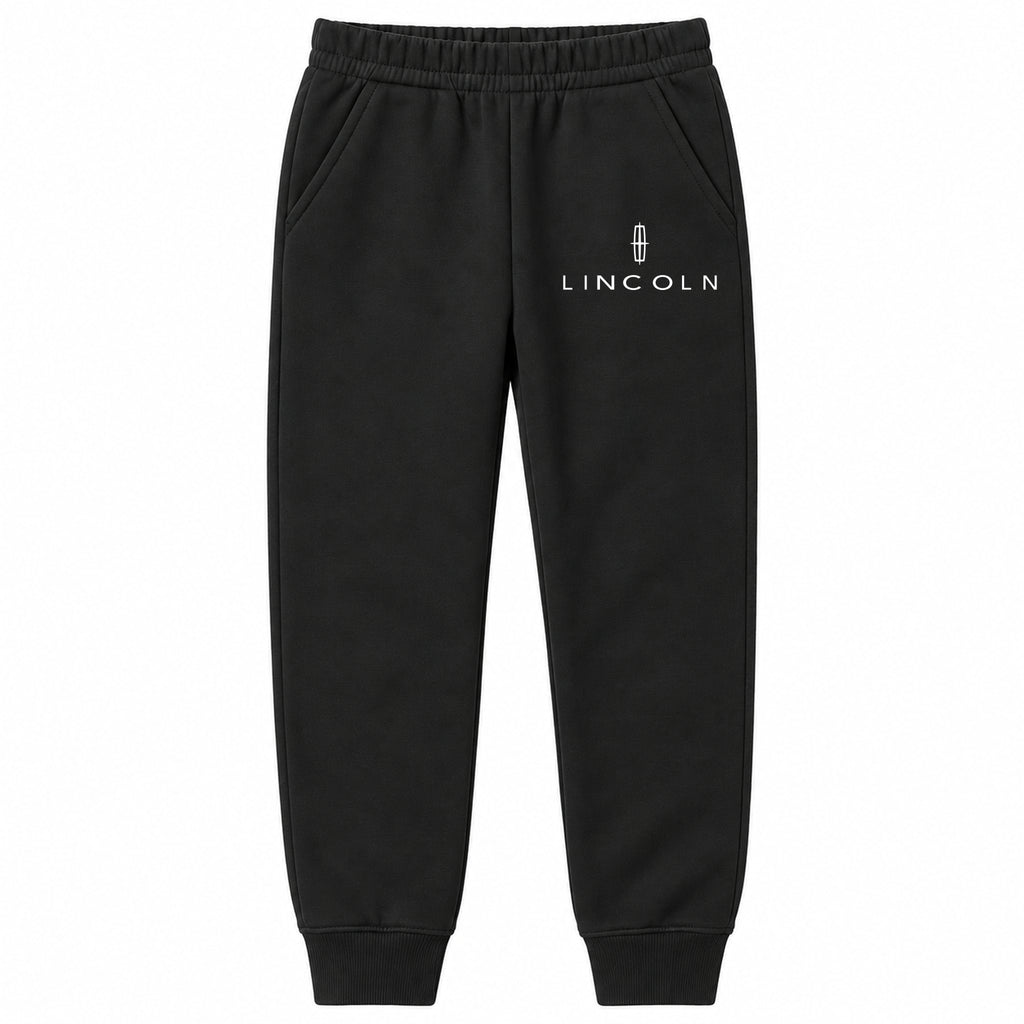 Lincoln youth jogger sweatpants in Black, Youth Large ages 10–12