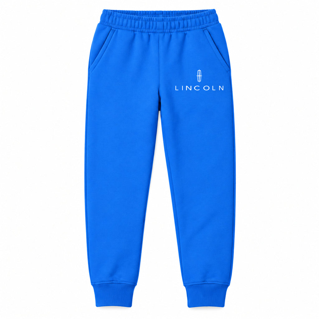 Lincoln youth jogger sweatpants in Blue, Youth Large ages 10–12