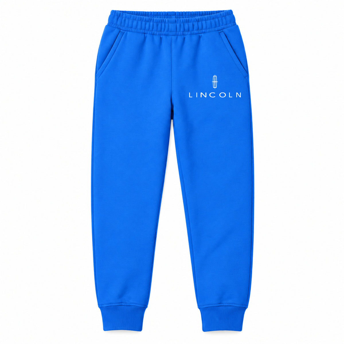 Lincoln youth jogger sweatpants in Blue, Youth Large ages 10–12