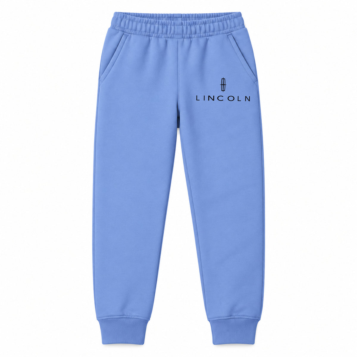 Lincoln youth jogger sweatpants in Carolina Blue, Youth Large ages 10–12