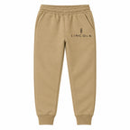 Lincoln youth jogger sweatpants in Khaki, Youth Large ages 10–12