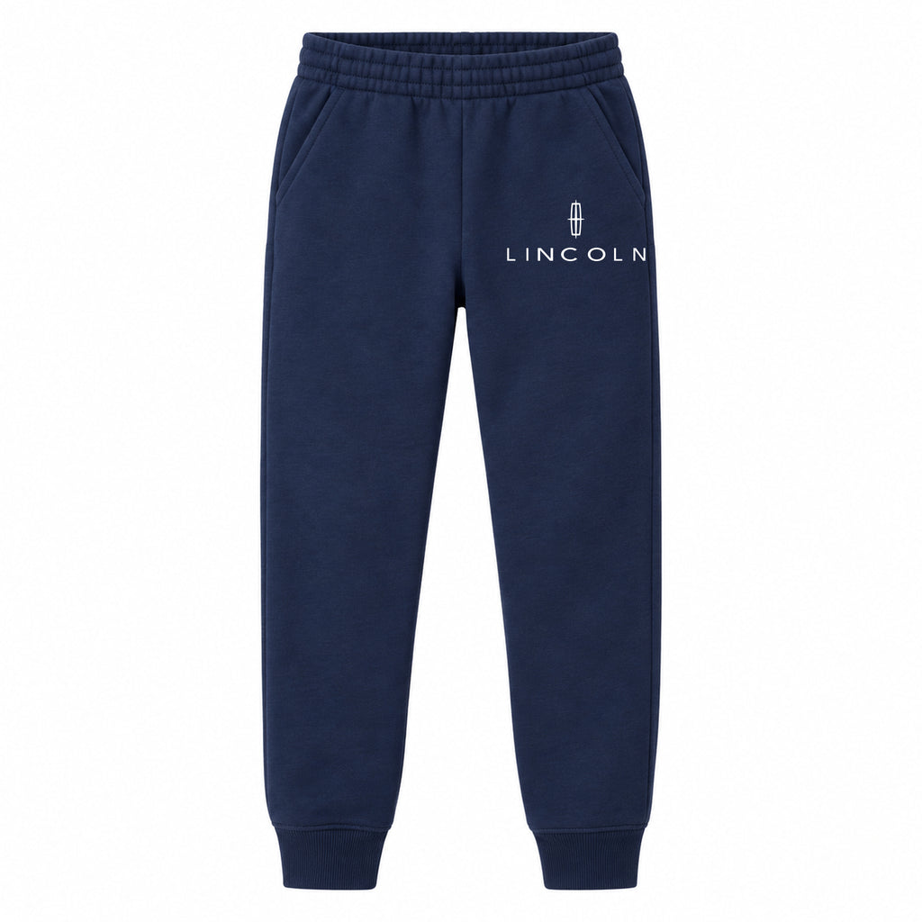Lincoln youth jogger sweatpants in Navy Blue, Youth Large ages 10–12