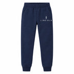 Lincoln youth jogger sweatpants in Navy Blue, Youth Large ages 10–12